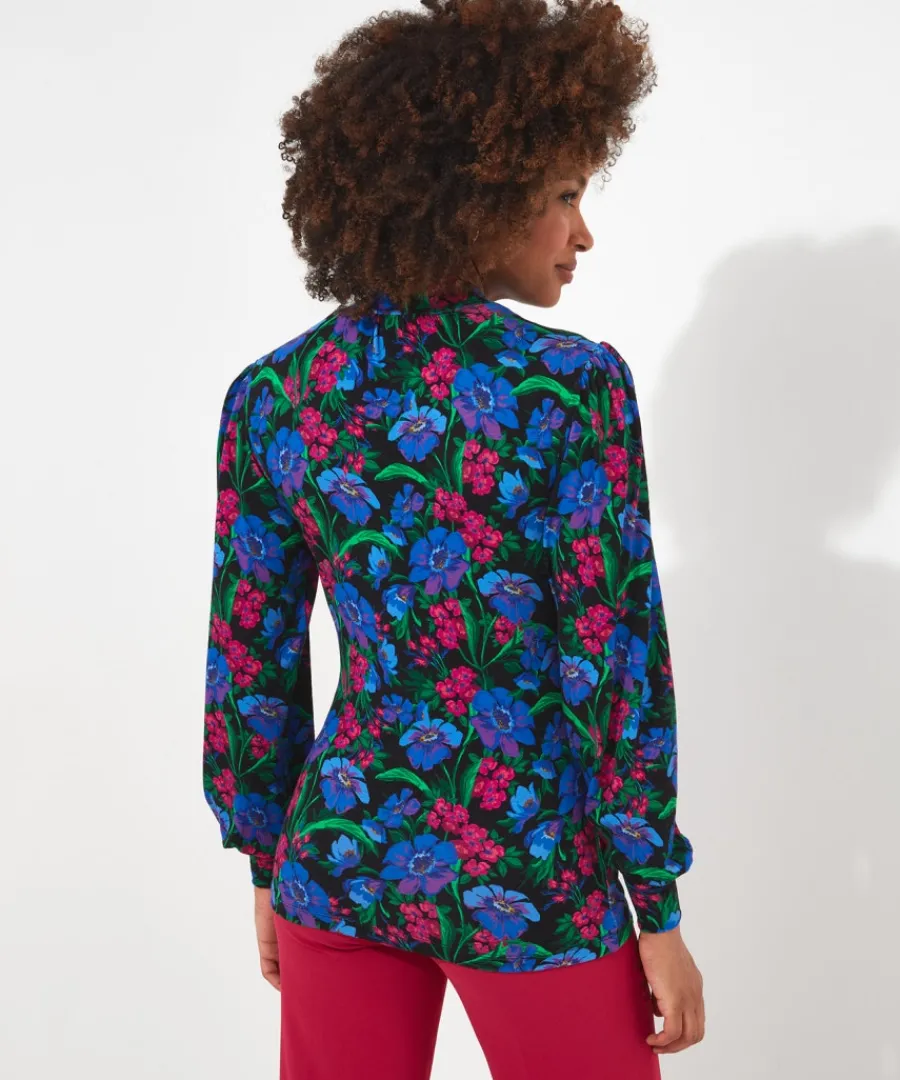radiant_floral_print_top_2.webp Joe Browns Tops& Tunics & Shirts<Radiant Floral Print Top