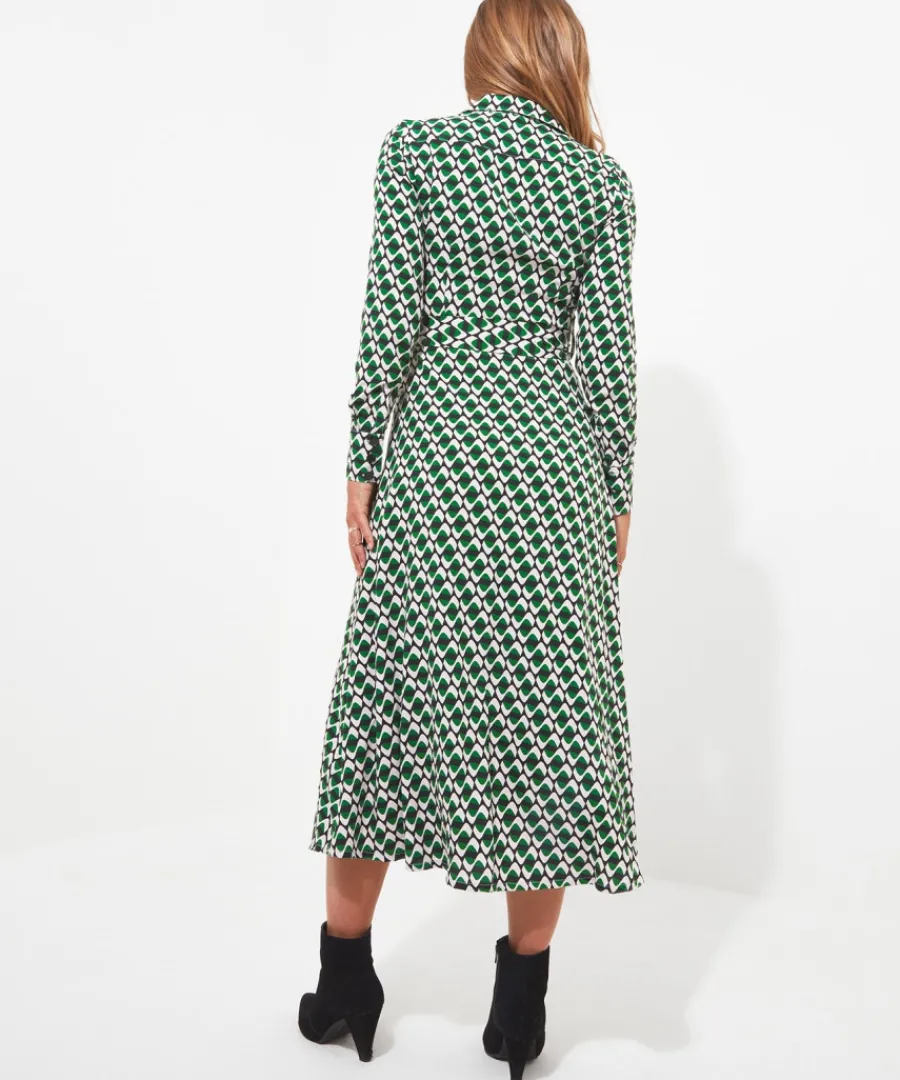 rita_geo_print_shirt_dress_3.webp Joe Browns Dresses<Rita Geo Print Shirt Dress