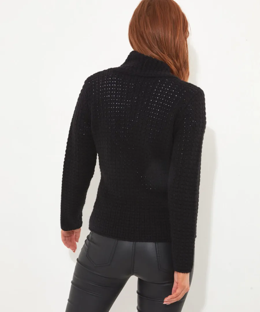 rock_chick_zip_cardigan_4.webp Joe Browns Knitwear & Cardigans<Rock Chick Zip Cardigan