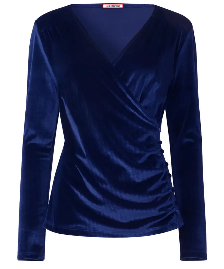 Joe Browns Tops& Tunics & Shirts<Roxanna Wrap Velour Top