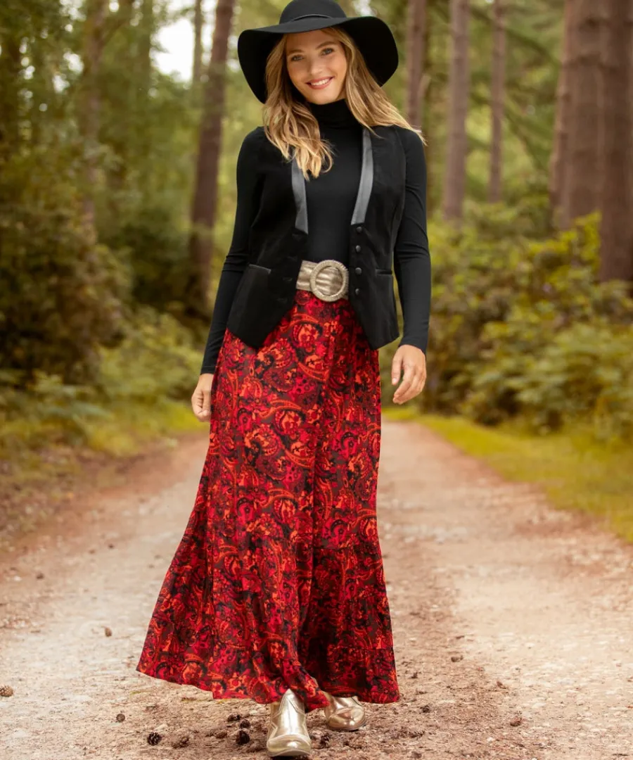 ruffle_skirt_2.webp Joe Browns Skirts<Ruffle Skirt
