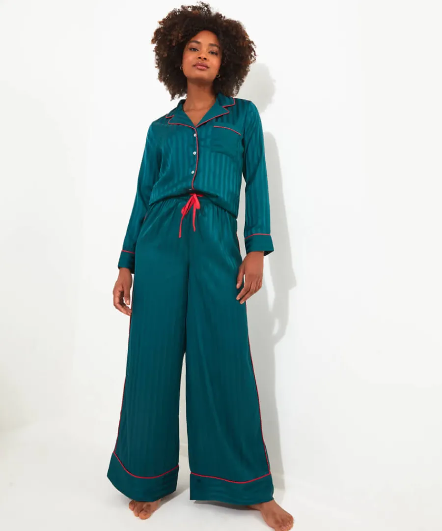 Joe Browns Gifts<Satin Stripe Pyjama Bottoms