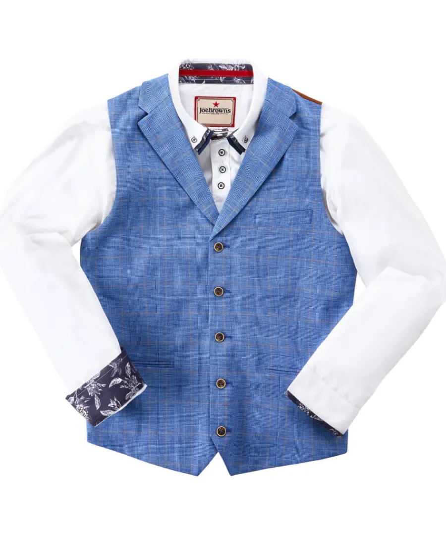 Joe Browns Coats & Jackets<Sensational Check Waistcoat