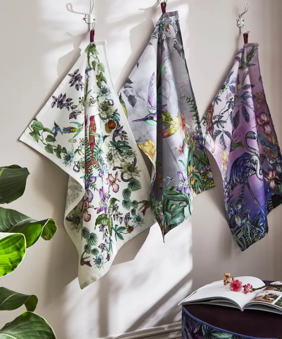 Joe Browns Tableware & Dining<Set Of 3 Botanical Tea Towels