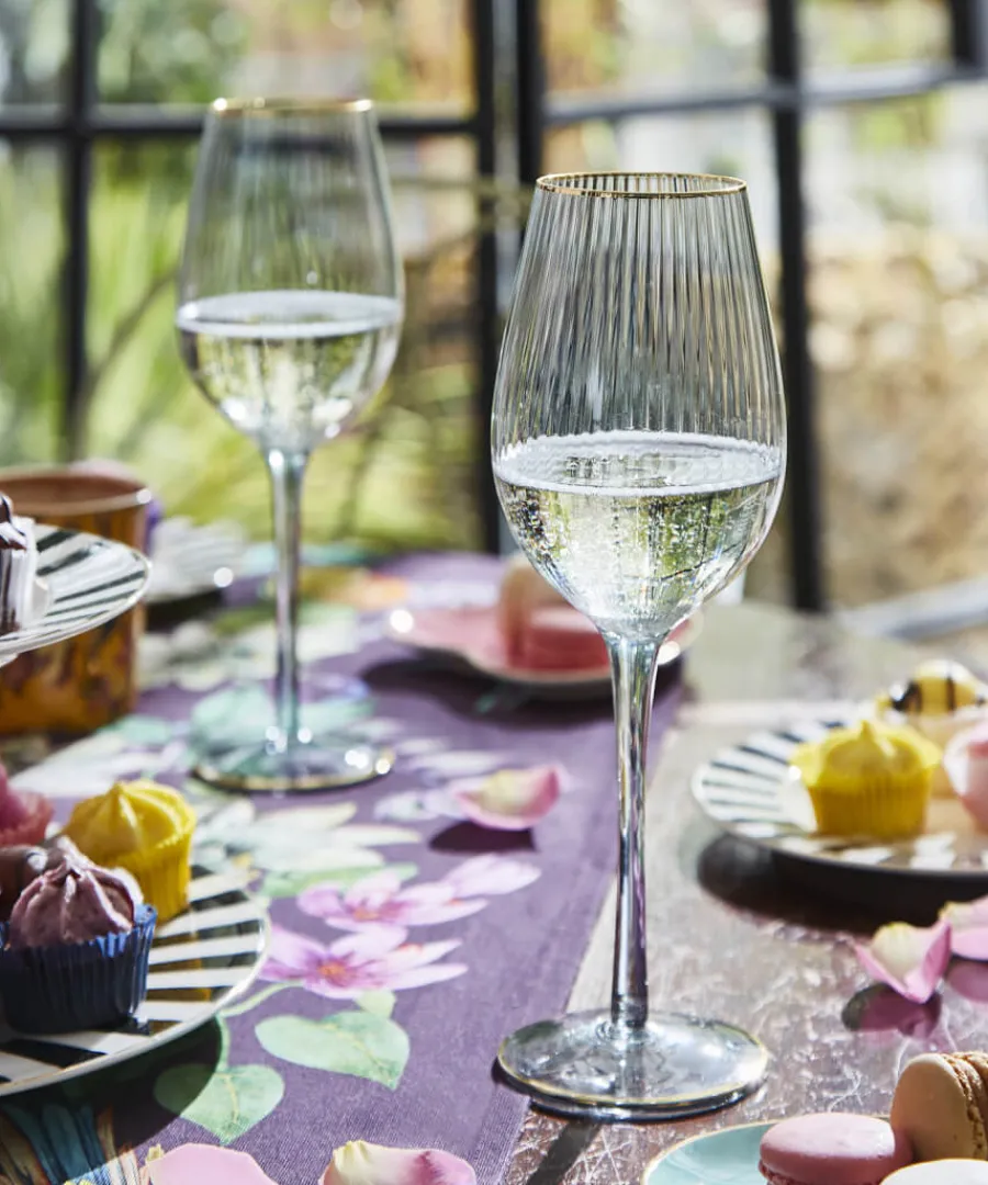 Joe Browns Tableware & Dining<Set Of 4 Elegant Smokey Grey Glasses