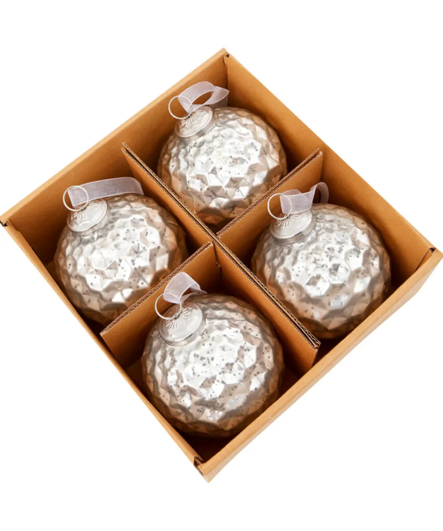 set_of__honeycomb_christmas_baubles_2.webp Joe Browns Gifts<Set Of 4 Honeycomb Christmas Baubles