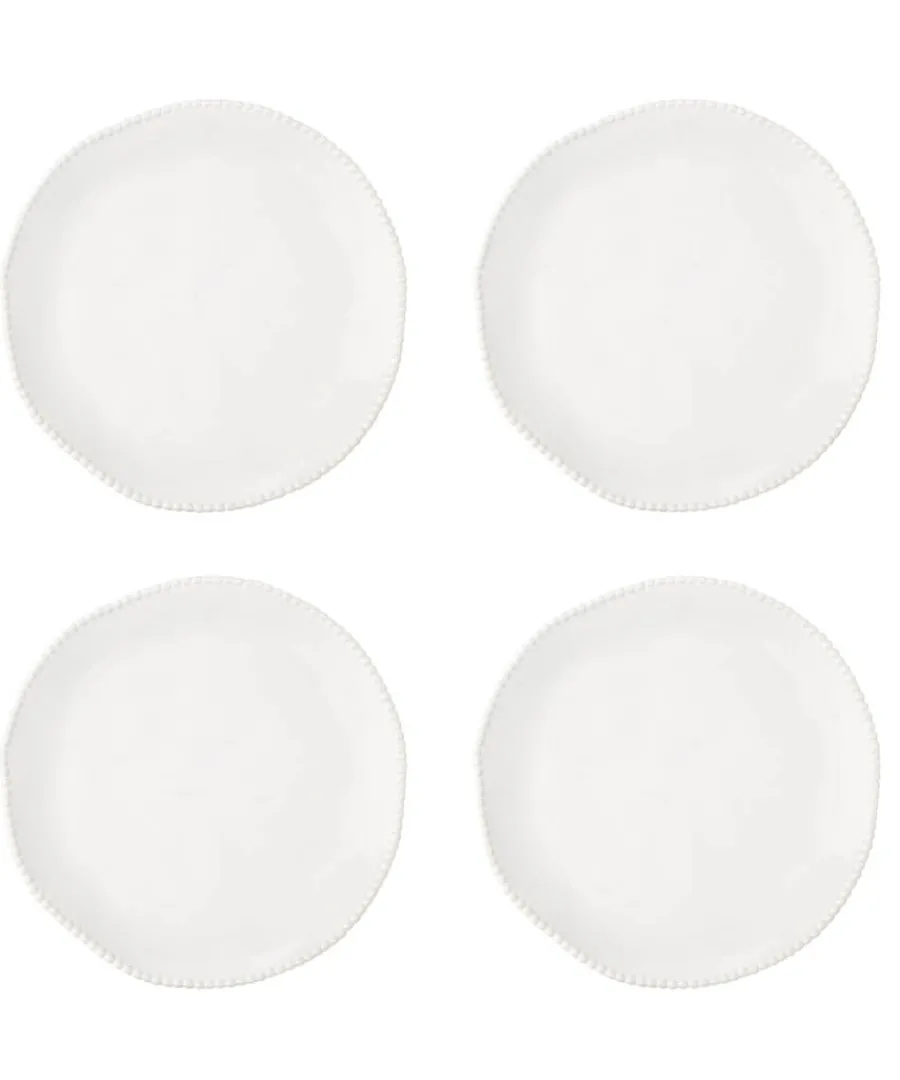 Joe Browns Home Accessories<Set Of 4 Organic Beaded Dinner Plates