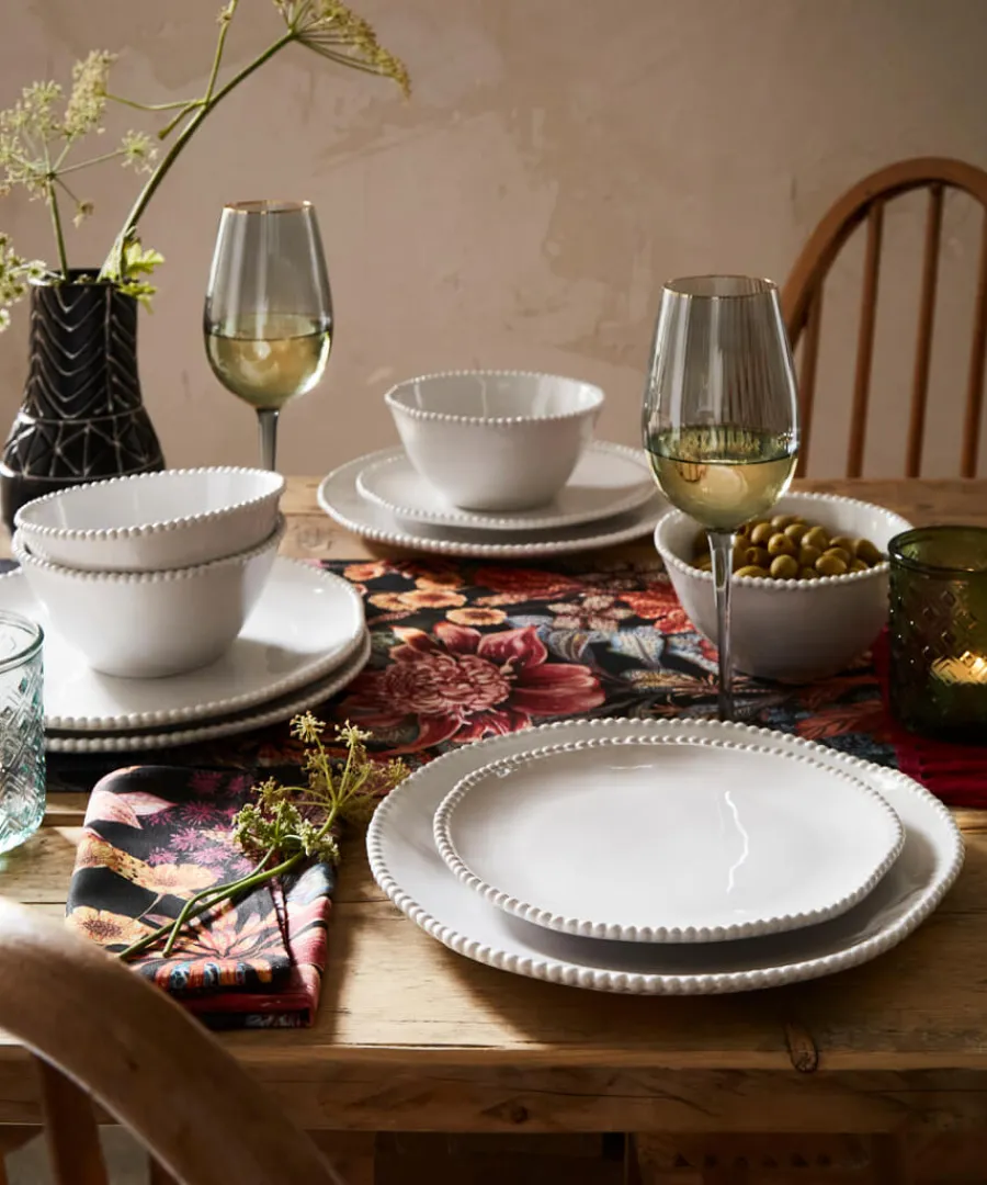 set_of__organic_beaded_side_plates_3.webp Joe Browns Home Accessories<Set Of 4 Organic Beaded Side Plates