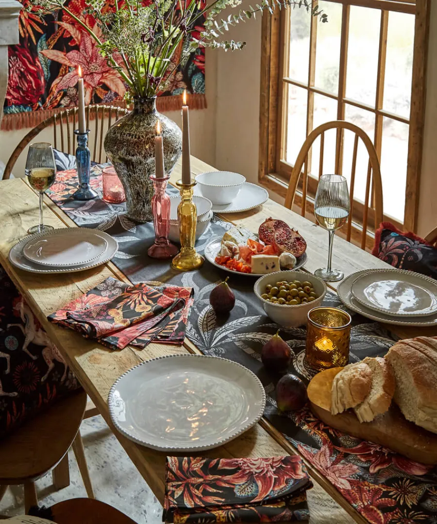 set_of__organic_beaded_side_plates_4.webp Joe Browns Home Accessories<Set Of 4 Organic Beaded Side Plates