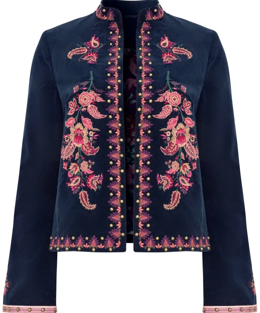 simply_stunning_embroidered_boutique_jacket_1.webp Joe Browns Coats & Jackets<Simply Stunning Embroidered Boutique Jacket