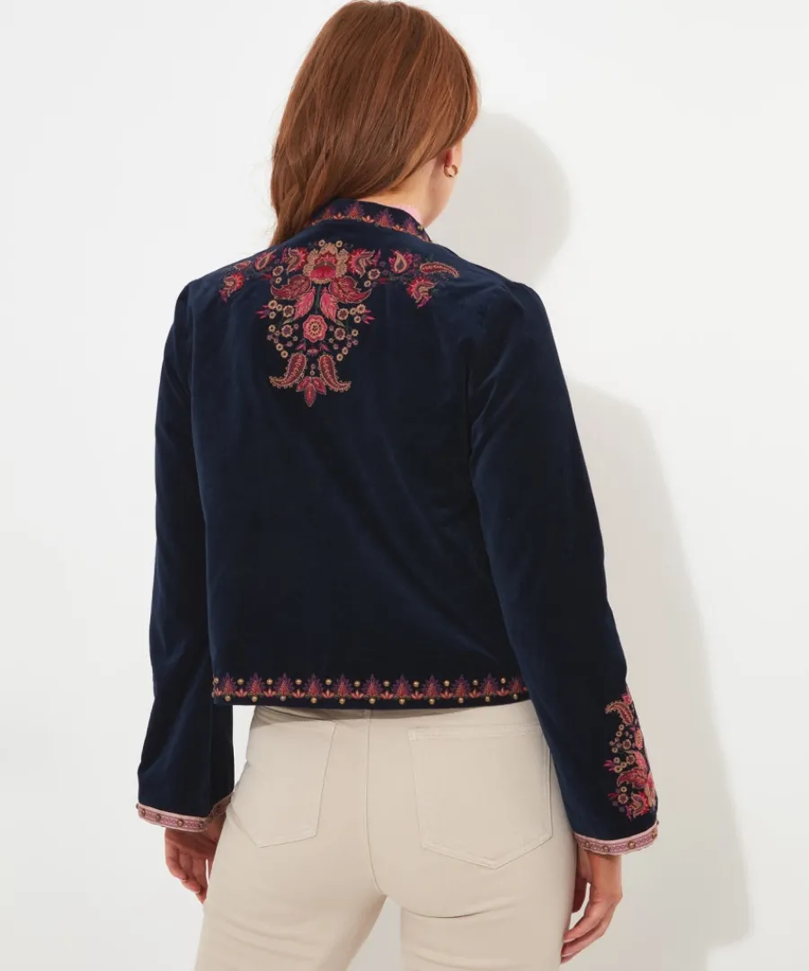simply_stunning_embroidered_boutique_jacket_3.webp Joe Browns Coats & Jackets<Simply Stunning Embroidered Boutique Jacket