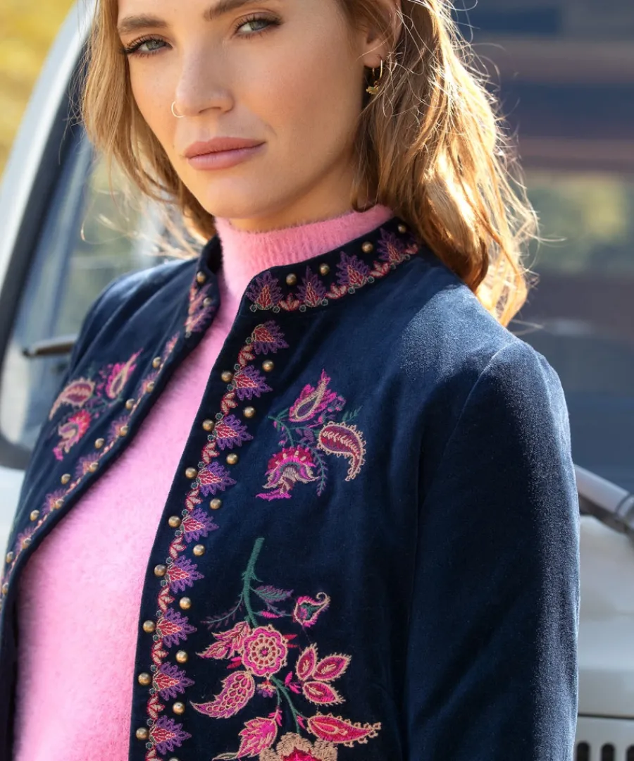 simply_stunning_embroidered_boutique_jacket_5.webp Joe Browns Coats & Jackets<Simply Stunning Embroidered Boutique Jacket