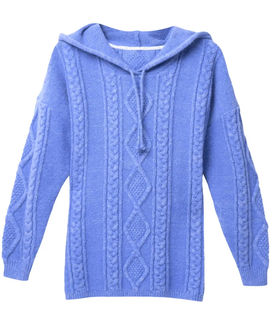 Joe Browns Tops& Tunics & Shirts<Sloe Joes Cable Knit Hoody