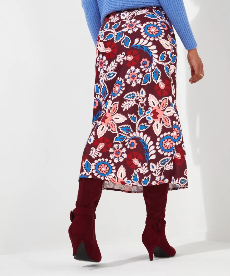 stunning_satin_skirt_3.webp Joe Browns Skirts<Stunning Satin Skirt