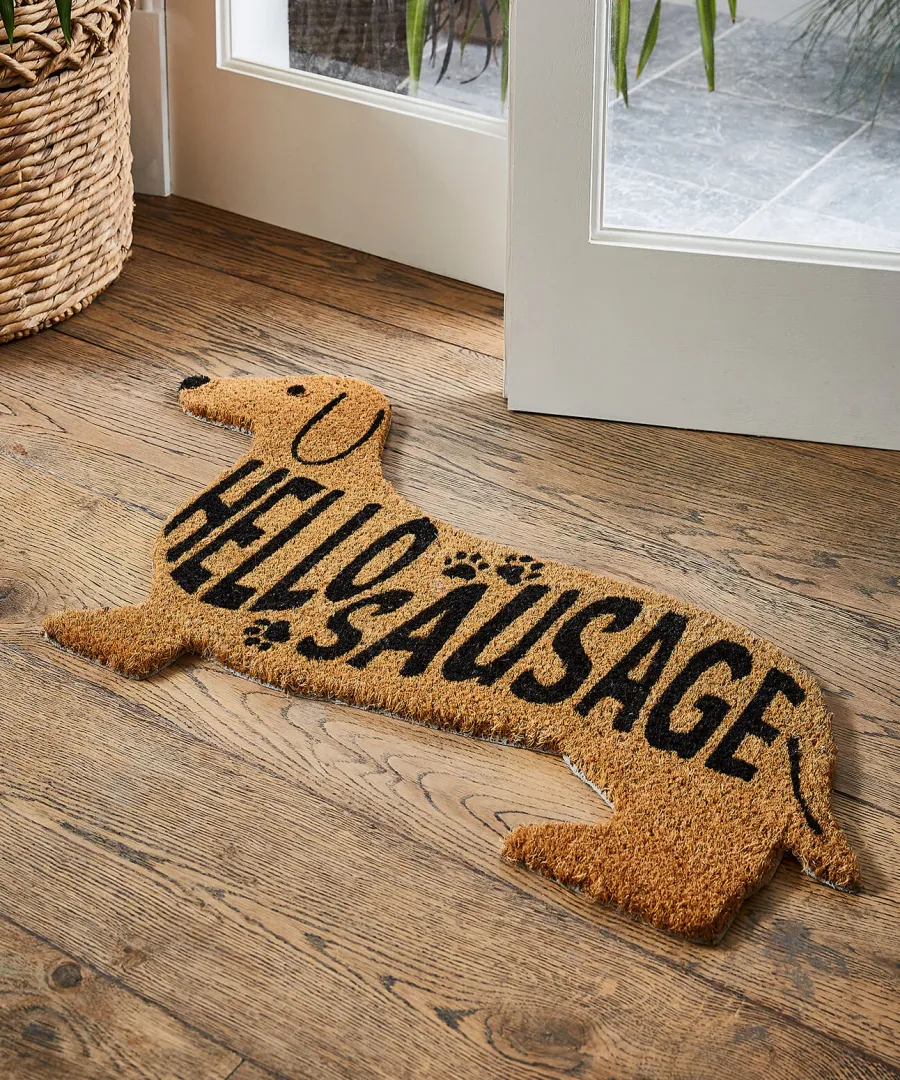 Joe Browns Doormats<Super Sausage Dog Doormat