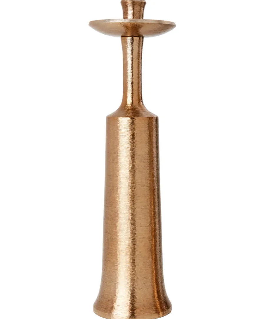 Joe Browns Gifts<Top Hat Textured Bronze Candle Holder