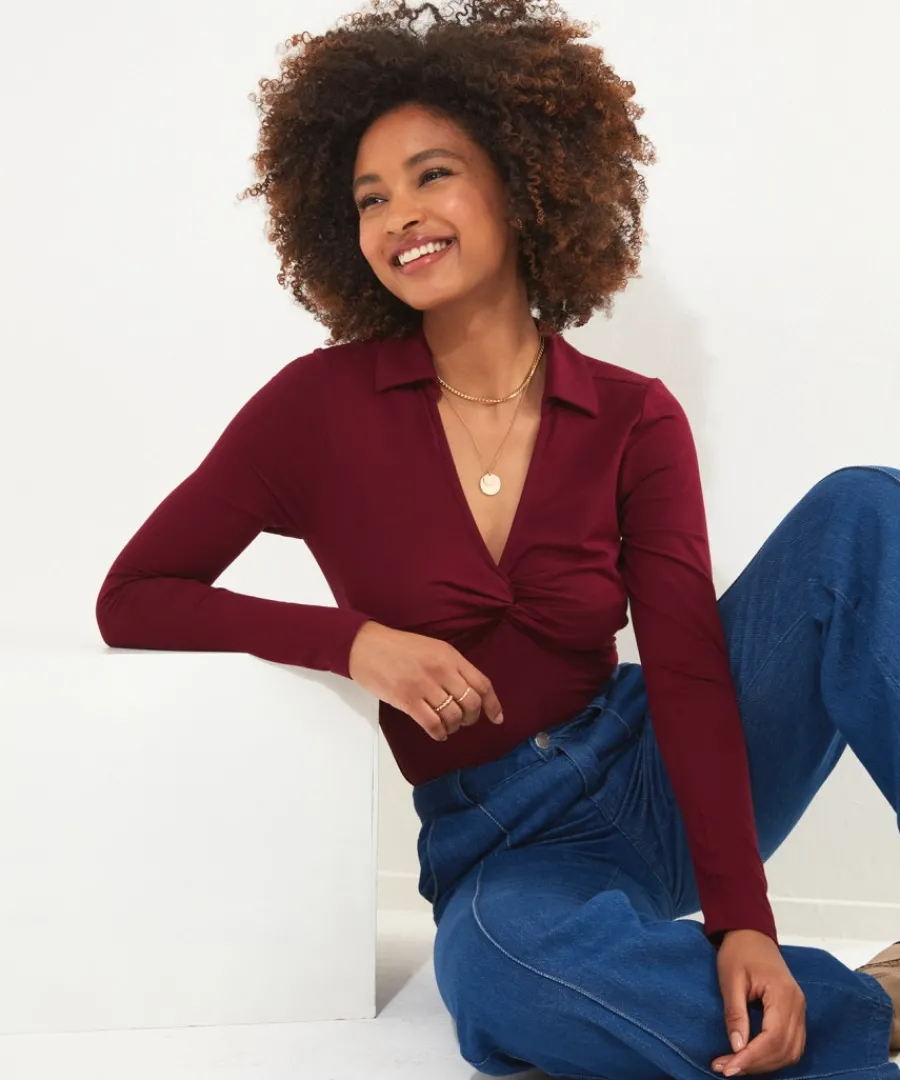 Joe Browns Tops& Tunics & Shirts<Twist Front Jersey Top