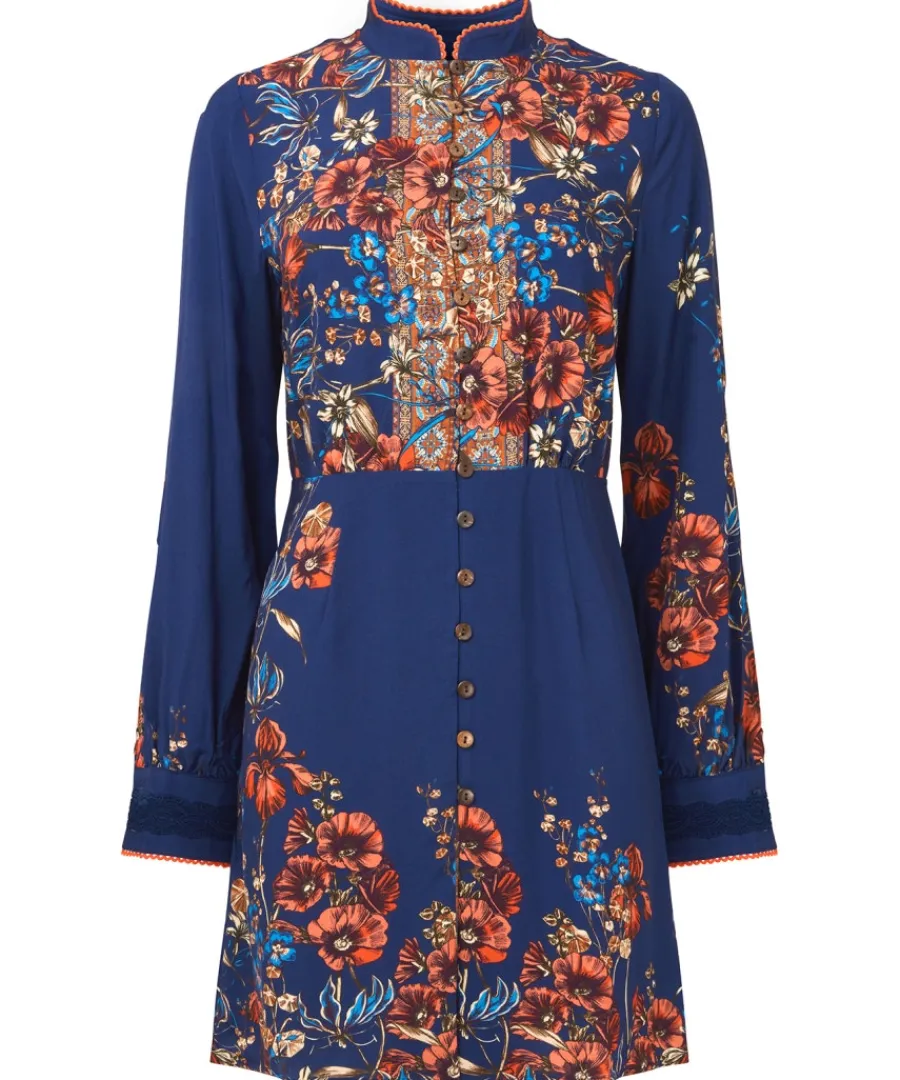 vibrant_florals_tunic_dress_1.webp Joe Browns Tops& Tunics & Shirts<Vibrant Florals Tunic Dress