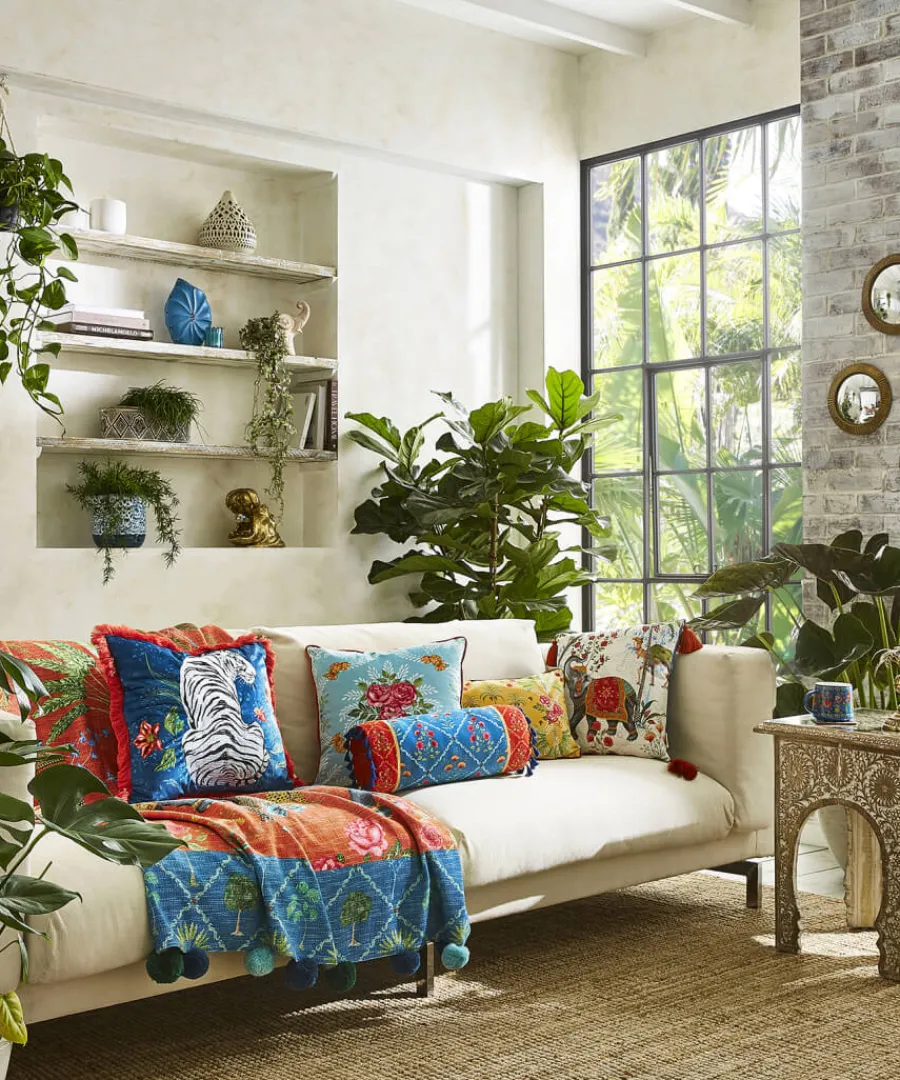 Joe Browns Cosy This Christmas<Vintage Floral Reversible Cushion