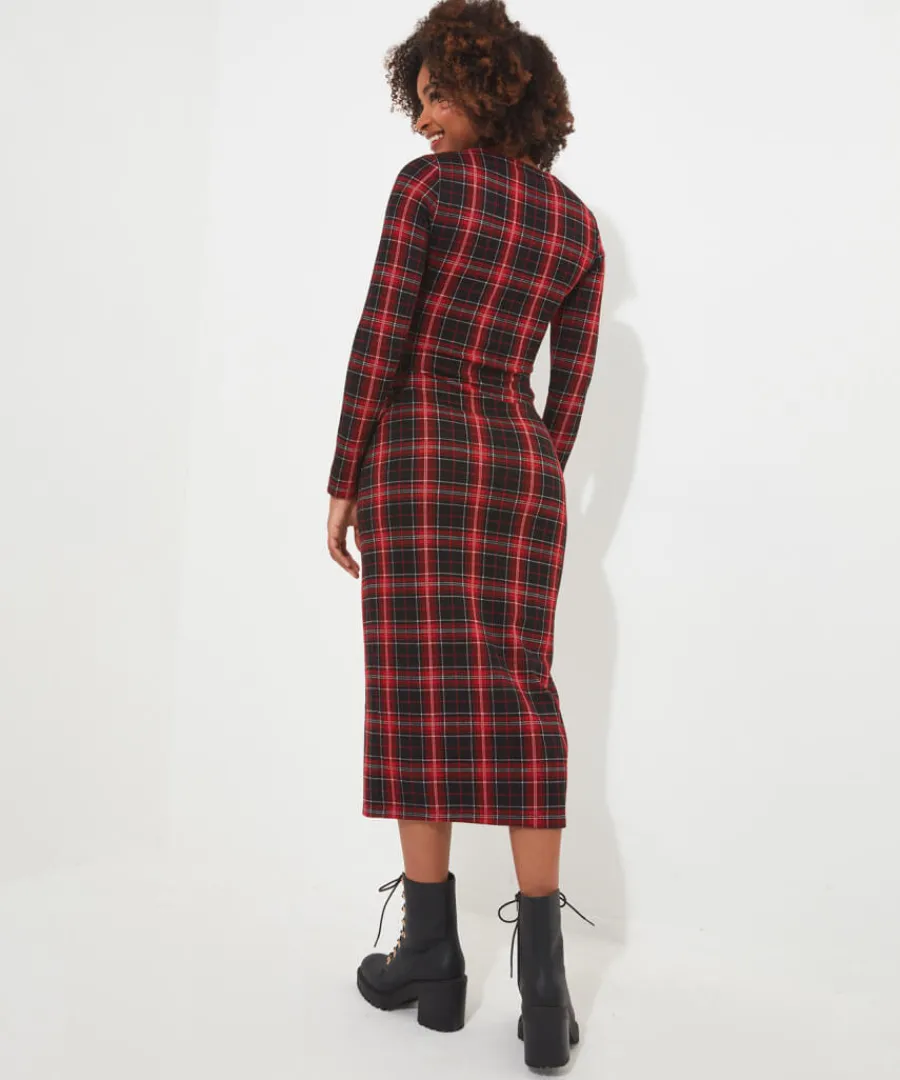 vivienne_check_dress_3.webp Joe Browns Dresses<Vivienne Check Dress