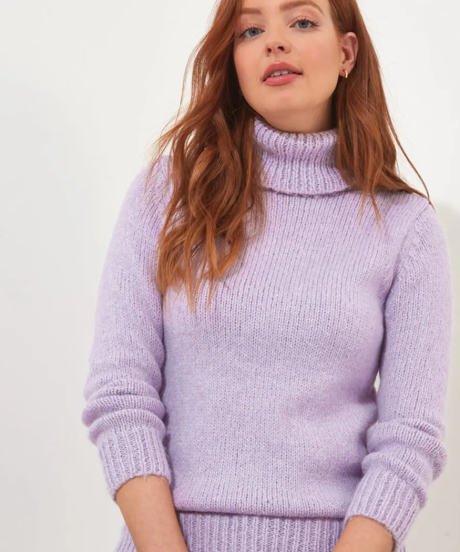 winter_days_roll_neck_jumper_4.webp Joe Browns Knitwear & Cardigans<Winter Days Roll Neck Jumper