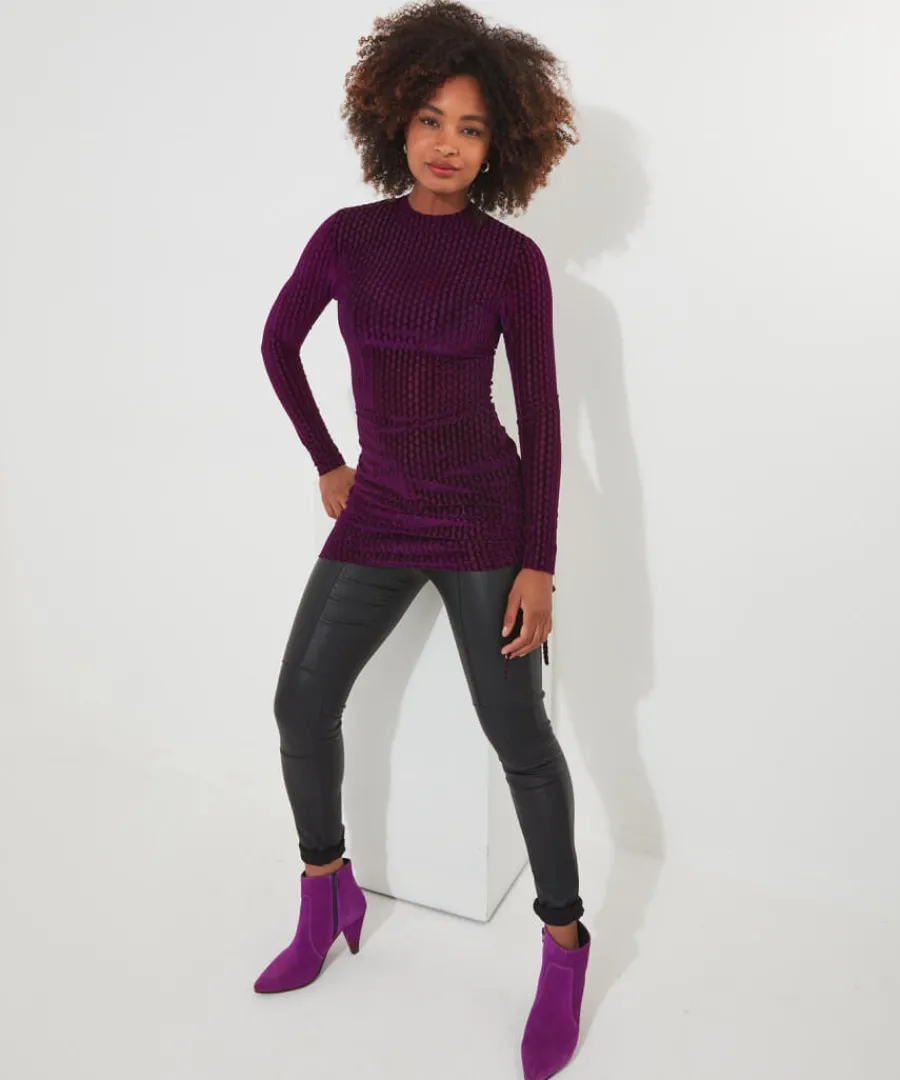 with_a_difference_ruched_tunic_2.webp Joe Browns Tops& Tunics & Shirts<With A Difference Ruched Tunic