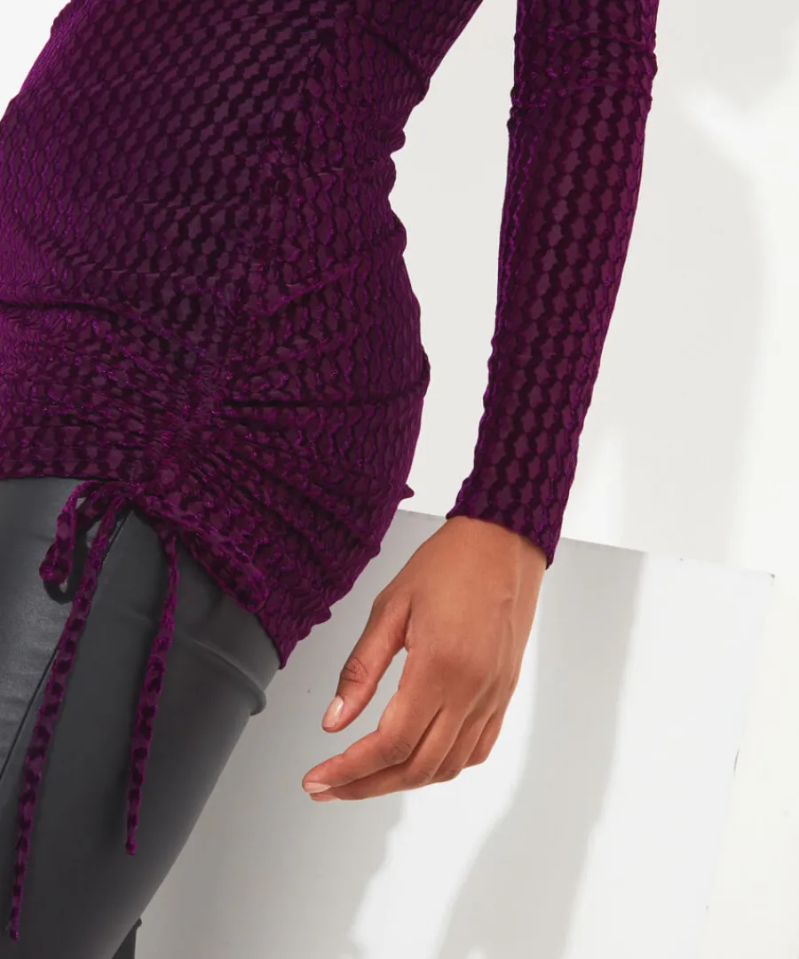 with_a_difference_ruched_tunic_4.webp Joe Browns Tops& Tunics & Shirts<With A Difference Ruched Tunic