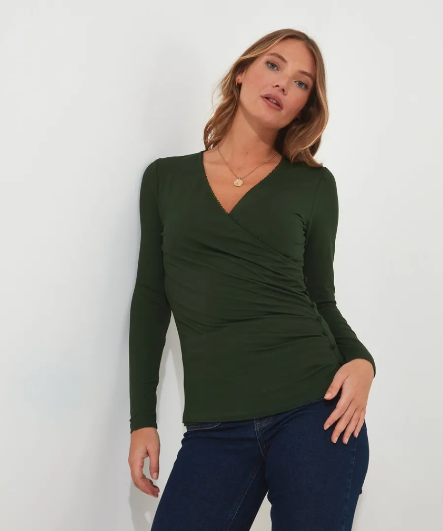 Joe Browns Tops& Tunics & Shirts<Wrap Jersey Top